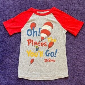 Dr. Seuss - Oh! The Places You'll Go! - T-shirt, Size 7